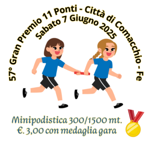 Minipodistica con medaglia